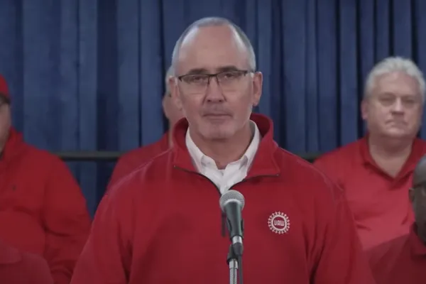UAW PRESIDENT SHAWN FAIN 