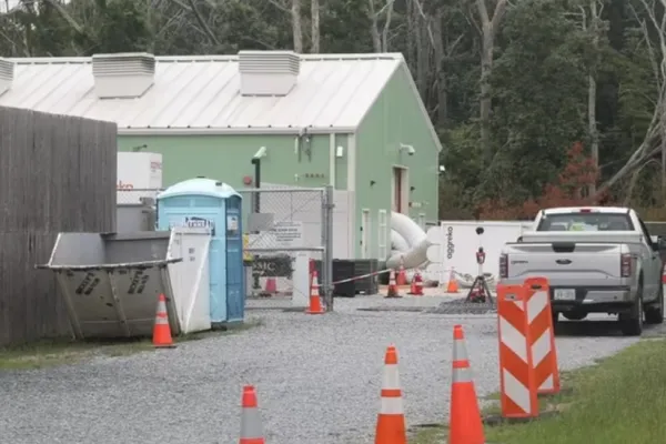 lithium-ion battery storage facility