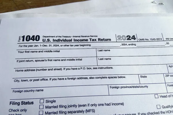 1040 Tax Form