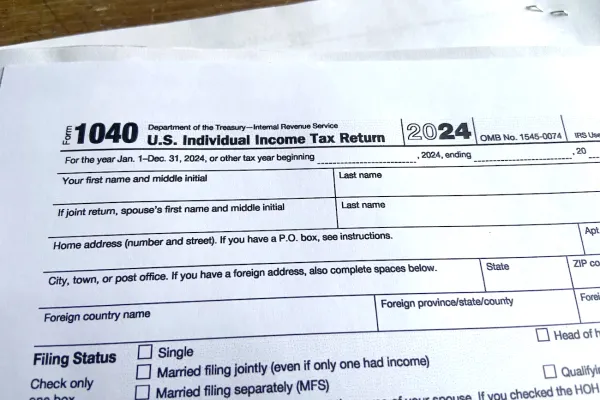 Tax Document 1040