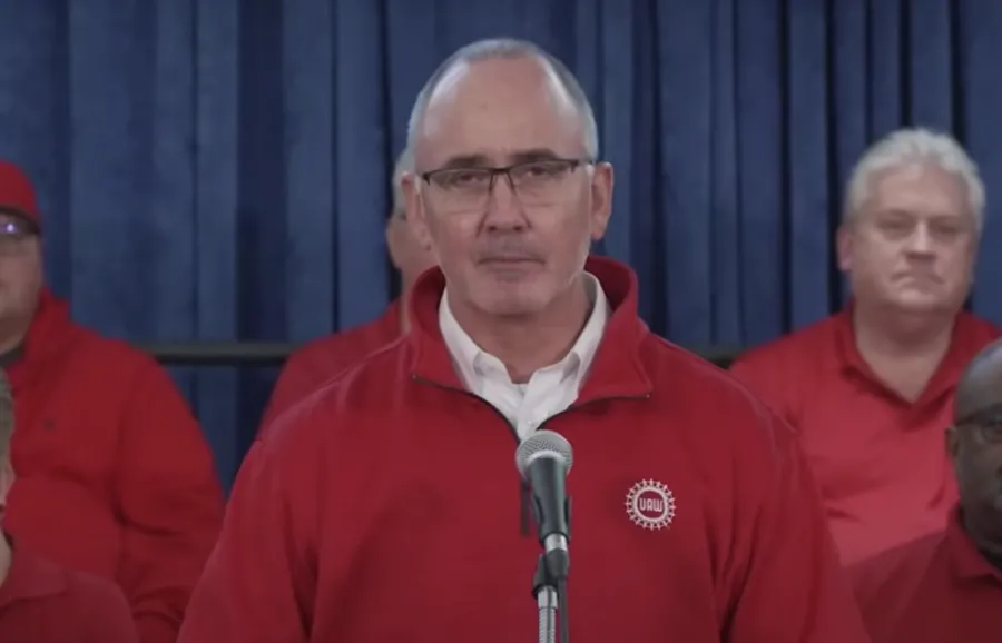 UAW PRESIDENT SHAWN FAIN