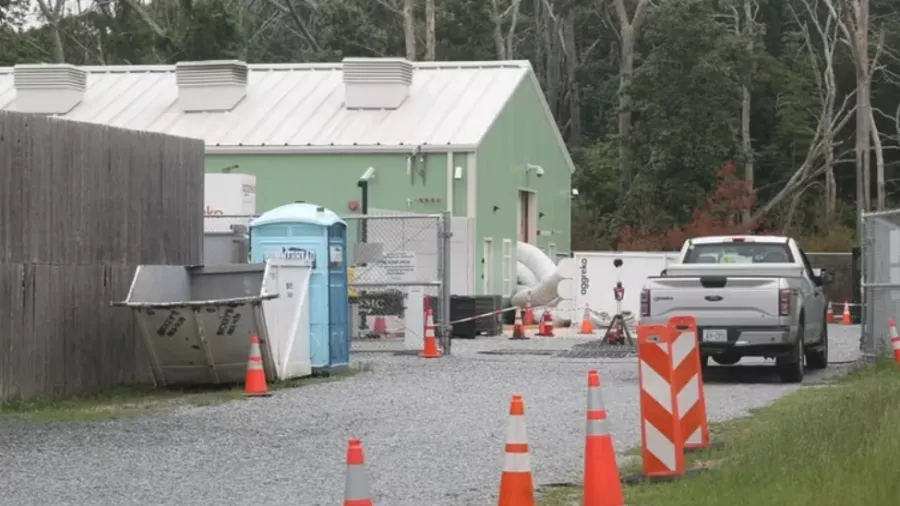 lithium-ion battery storage facility