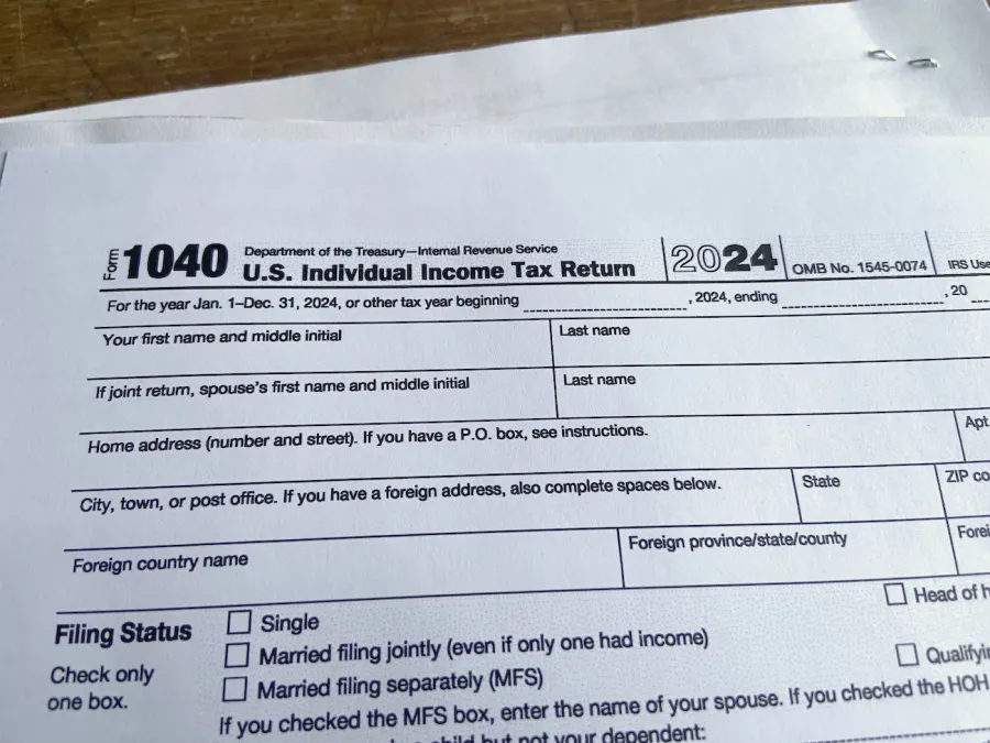 1040 Tax Form